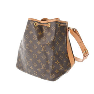 Louis Vuitton Bag Noe Canvas Shoulder Monogram Brown